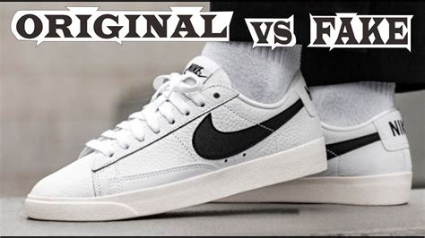 fake vs real nike blazers|where are real nikes made.